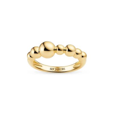  Sif Jakobs R2778-YG Women's BORMIO Gold Plated Ring/