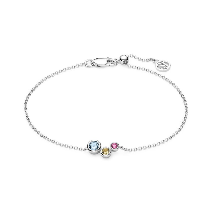 Sif Jakobs B2731-XCZ SARDINIEN Women's Tri-Color CZ Bracelet