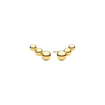 Sif Jakobs E2581-YG BORMIO Piccolo Gold Plated Stud Earrings
