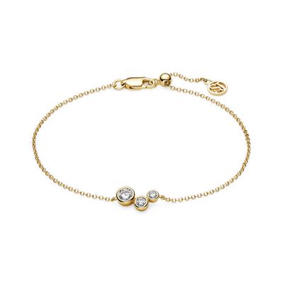 Sif Jakobs B2731-CZ-YG SARDINIEN Women's CZ Bracelet
