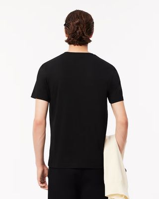 Lacoste TH5077 52 Men’s SS Regular Fit V-Neck T-Shirt/