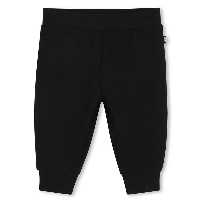 Boss J53699 Boy's Junior Logo Sweatshirt & Jogger Set – Black