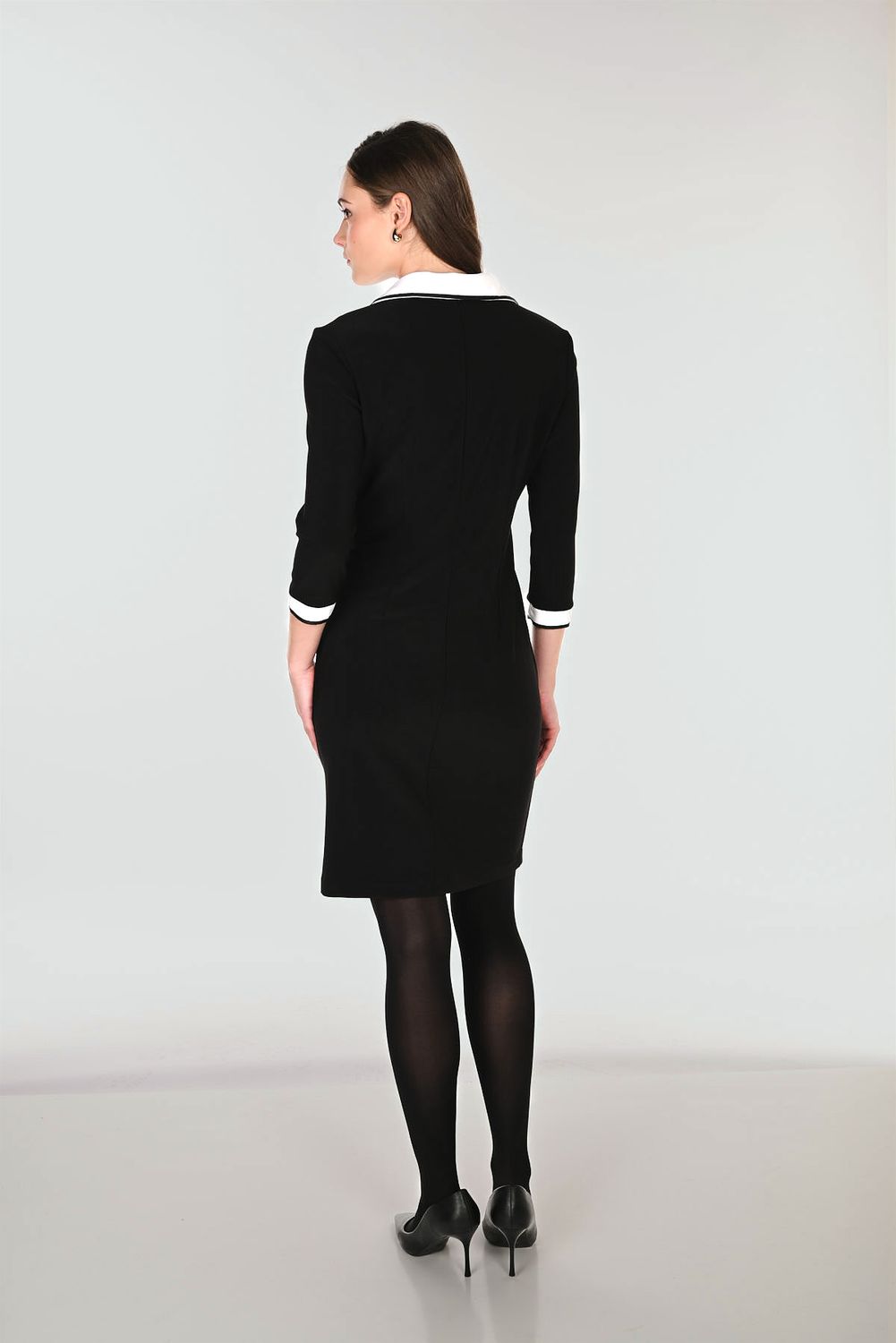 Frank Lyman 263014 Women Long Sleeve Knit Button Dress