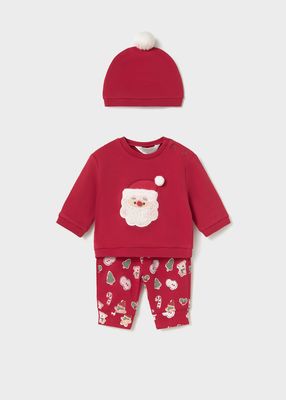 Mayoral 2684 Baby Unisex 3PC X-MAS Patterned Tracksuit/