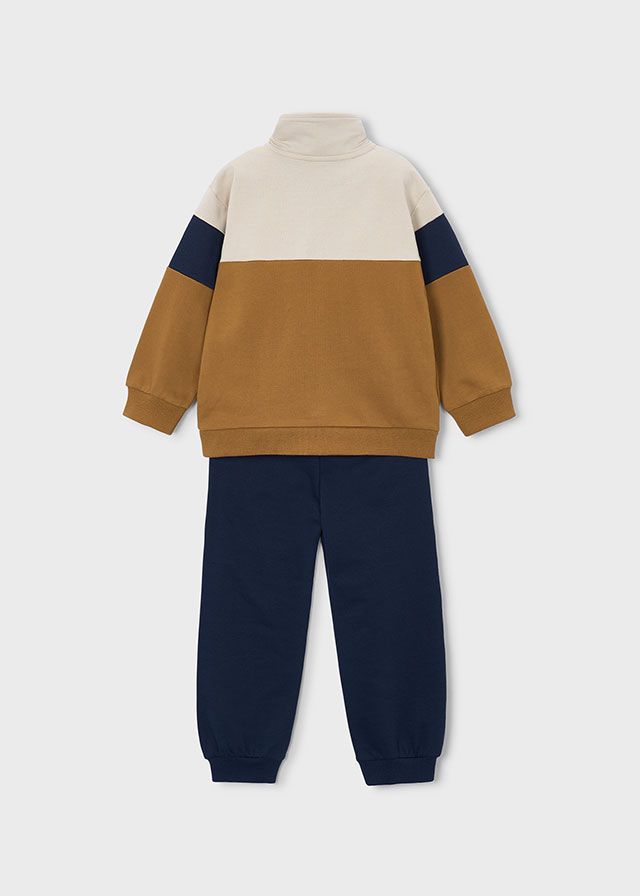 Mayoral 4811 Boy's Youth Zip-Up & Jogger Tracksuit Set 2PC