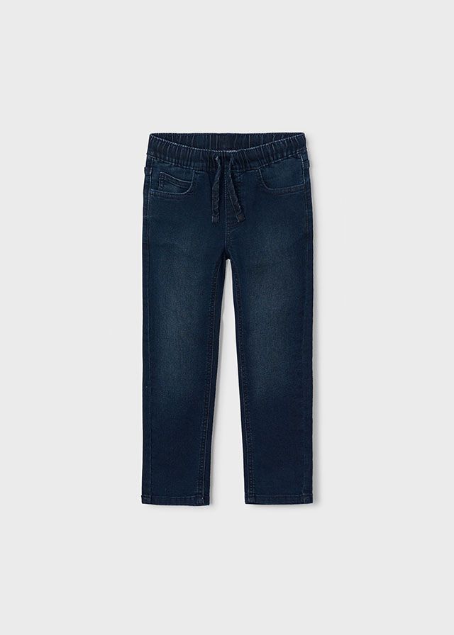 Mayoral 4503 Boy's Junior Soft Denim Jogger Pants