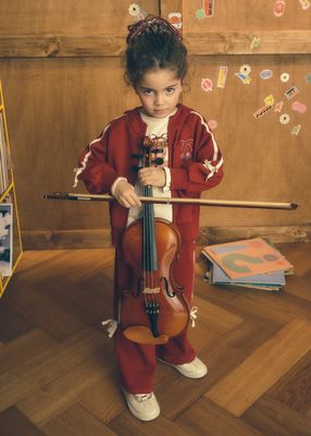 Mayoral 4814 Girl's Junior Bow Detail Zip-Up & Jogger Tracksuit Set – Cherry