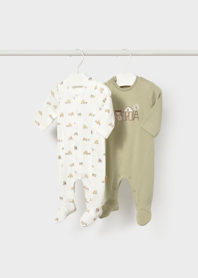 Mayoral 2767 Baby Boy's Long Sleeve Onesie