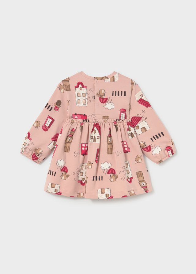 Mayoral 2938 Baby Girl's Long Sleeve Fleece Dress – Petisui