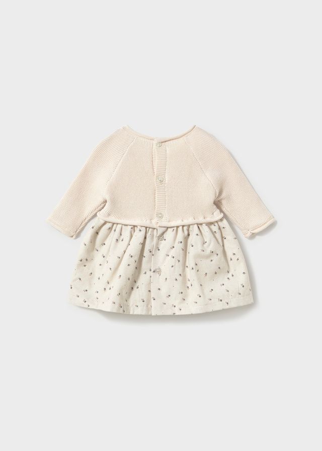 Mayoral 2805 Baby Girl's Long Sleeve Knit Dress