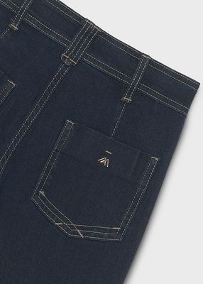 Mayoral 7503 Girl's Youth Wide Leg Jeans/SUPEROSCUR