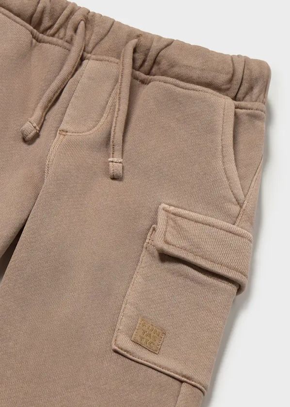 Mayoral 2416/2544 Boy's Junior Long Sleeve Sweater & Cargo Joggers Set – Tofu