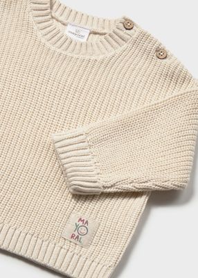 Mayoral 2367/2527 Baby's LS Knit Sweater & Jogger Set/