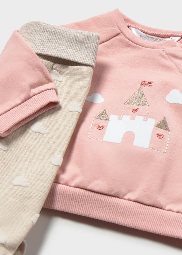 Mayoral 2514 Baby Girl's Long Sleeve Sweater & Leggings Set 2PC