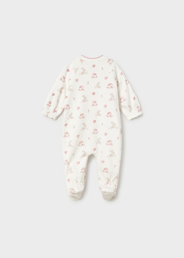 Mayoral 2751 Baby Girl's Button Up Onesie