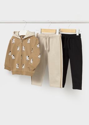 Mayoral 2836 Baby Boy's Zip-Up Hoodie &  2PC Jogger Tracksuit Set 3PC/