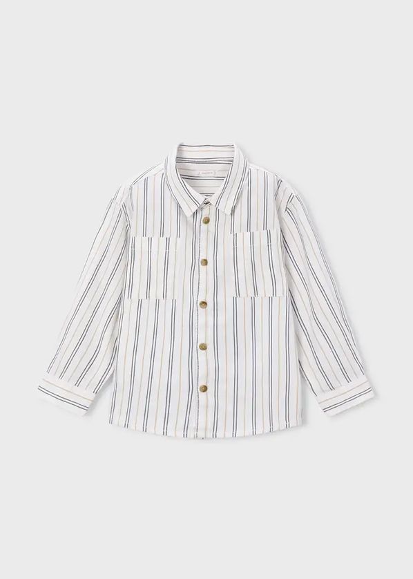 Mayoral 4144 Boy's Junior Long Sleeve Button Up Shirt