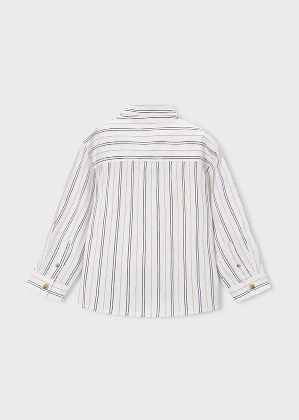 Mayoral 4144 Boy's Junior Long Sleeve Button Up Shirt