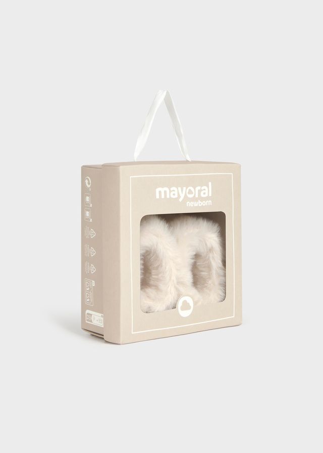 Mayoral 9163 Baby Girl’s Faux Fur Boots