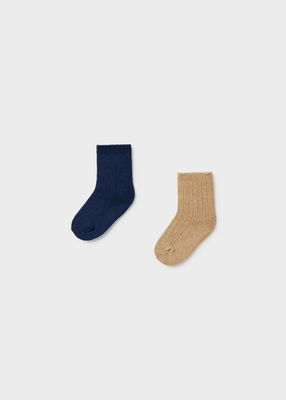Mayoral 9109 Baby's Knit Socks Gift Box Set 2PC/