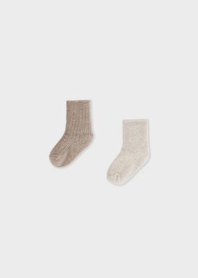 Mayoral 9109 Baby's Knit Socks Gift Box Set 2PC/