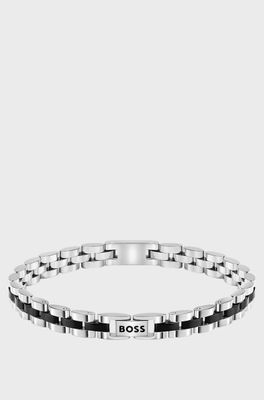 Boss 1580890  S.Steel & Black IP Bracelet