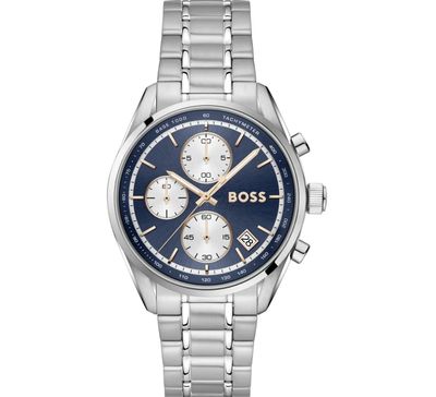 BOSS 1514360  Men's Stainless Steel Navy & Rose Gold Dial Watch