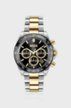 BOSS 1514340  Men's Two-Tone BLACK IP & GREY Dial Watch