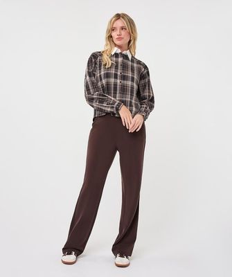 Esqualo F26.28512 Women’s LS Rhinestone Blouse /