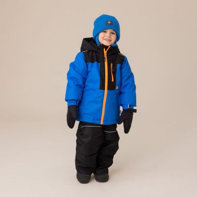 Nano F26M201-2 Boy's Junior Chris Snowsuit/ROYAL BLUE & BLACK