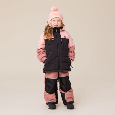 Nano F26M252-2 Girl's Junior Lyanna Snowsuit/BLACK&PINK 