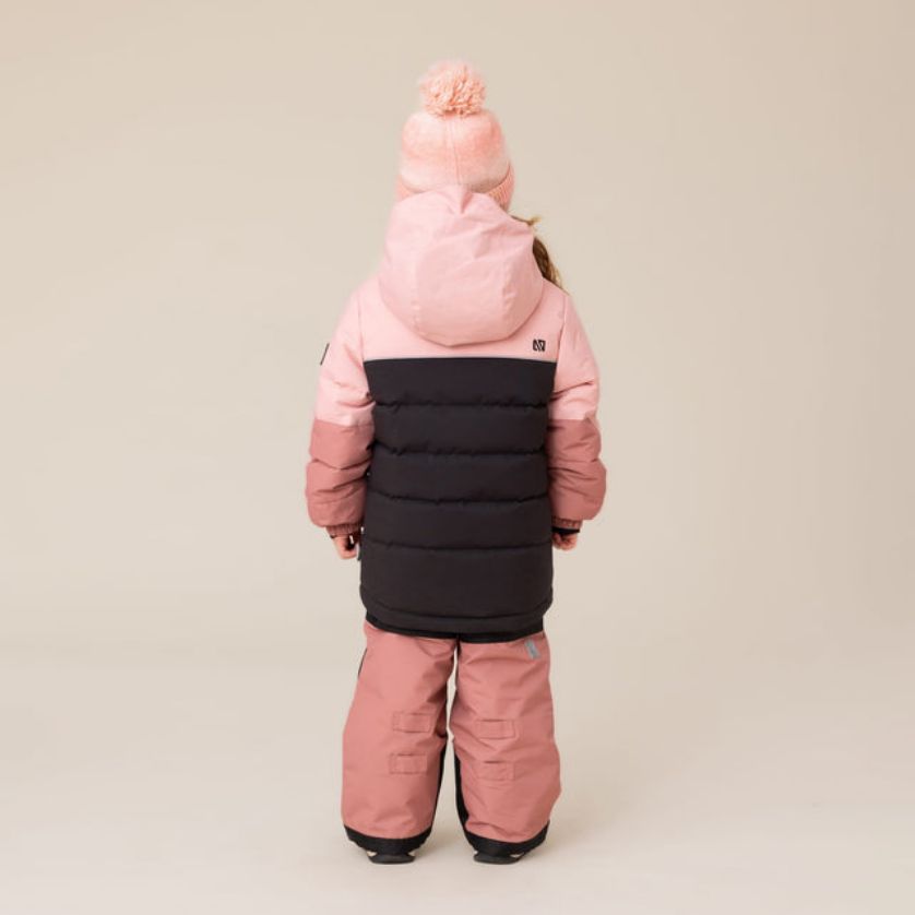 Nano F26M252-2 Girl's Junior Lyanna Snowsuit – Black&pink