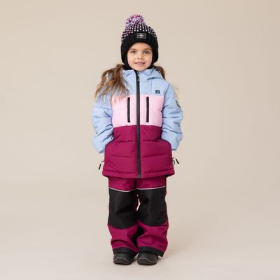 Nano F26M256-1 Baby Girl's Anabel Tri-Colour Snowsuit/LT BLUE