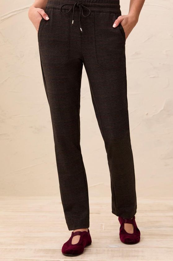 Tribal 3182O-8287 Women's Pull On Ankle Pants w/ Pockets
