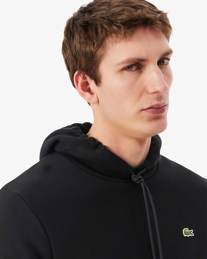 Lacoste SH9839-51 Men's Cotton Fleece Hoodie