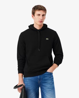 Lacoste SH9839-51 Men's Cotton Fleece Hoodie/