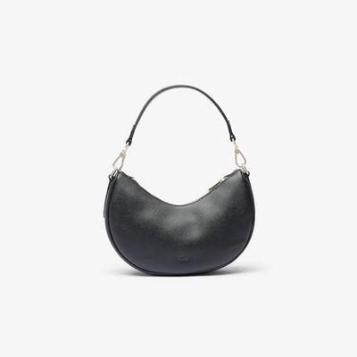 Lacoste NF5101PH Women's Small Champs-Élysées Half-Moon Bag/BLACK