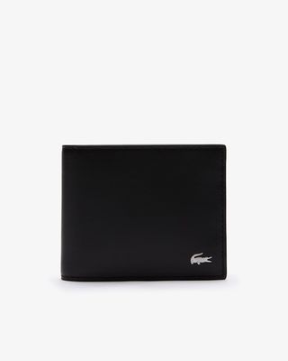 Lacoste NH1115FG Men's Embossed Leather Fitzgerald Billfold Wallet/