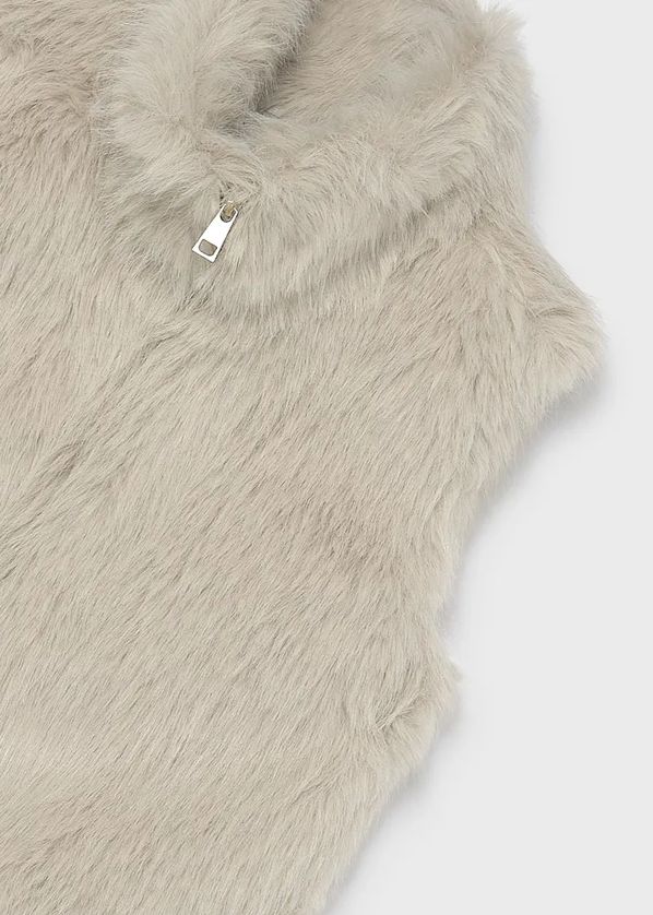 Mayoral 7305 Girl's Youth SLV Faux Fur Vest