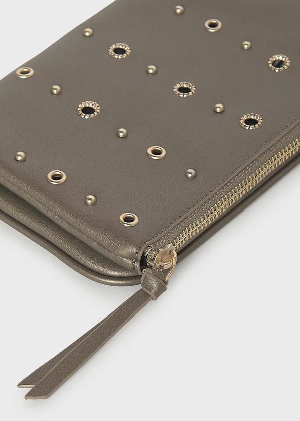 Mayoral 10339 Girl's Youth Gold Studed Shoulder Bag