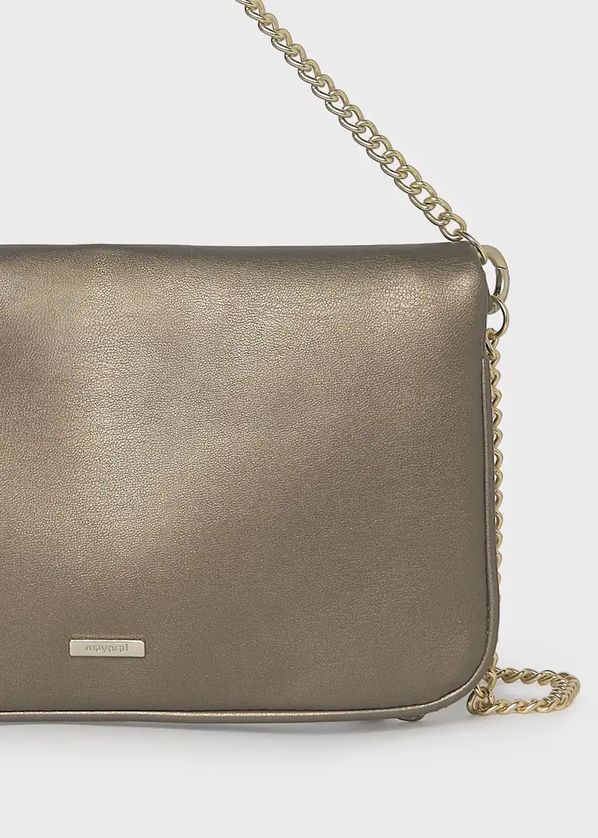 Mayoral 10339 Girl's Youth Gold Studed Shoulder Bag