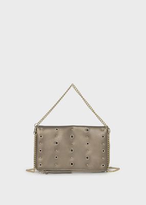 Mayoral 10339 Girl's Youth Gold Studed Shoulder Bag/