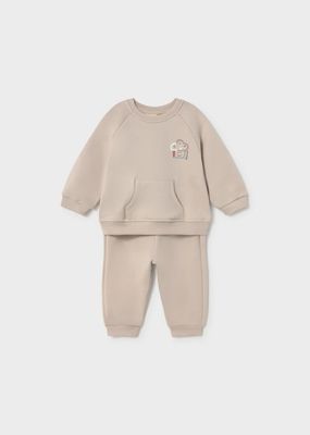 Mayoral 2607 Baby's Long Sleeve Sweater & Jogger Set 2PC