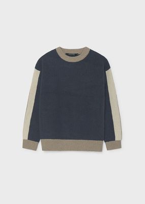Nukutavake 7328  Boy's Youth LS Knit Sweater/