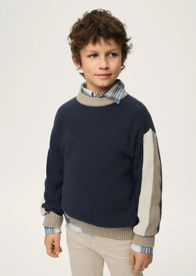 Nukutavake 7328  Boy's Youth LS Knit Sweater/