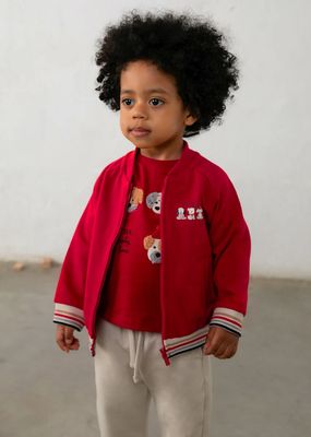 Mayoral 2835 Baby Boy's LS Zip Up  & Two Joggers Tracksuit Set 3PC/