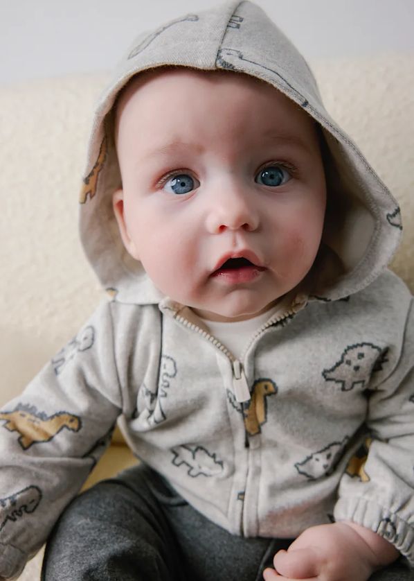 Mayoral 2671 Baby Boy's Long Sleeve T-Shirt, Zip Hoodie & Joggers Set 3PC