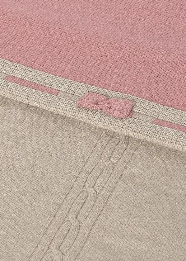 Mayoral 9131 Baby's Knit Blanket – Moca