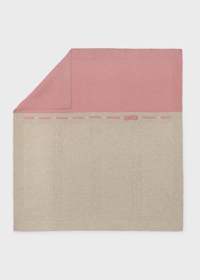 Mayoral 9131 Baby's Knit Blanket – Moca