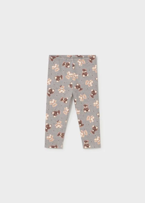 Mayoral 2001/2779 Baby Girl's Long Sleeve T-Shirt & Bear Print Legging Set 2PC